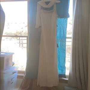 Ivory formal dress Vintage